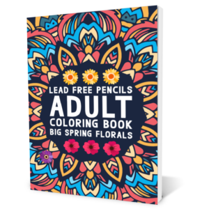 Big Spring Florals Coloring Book