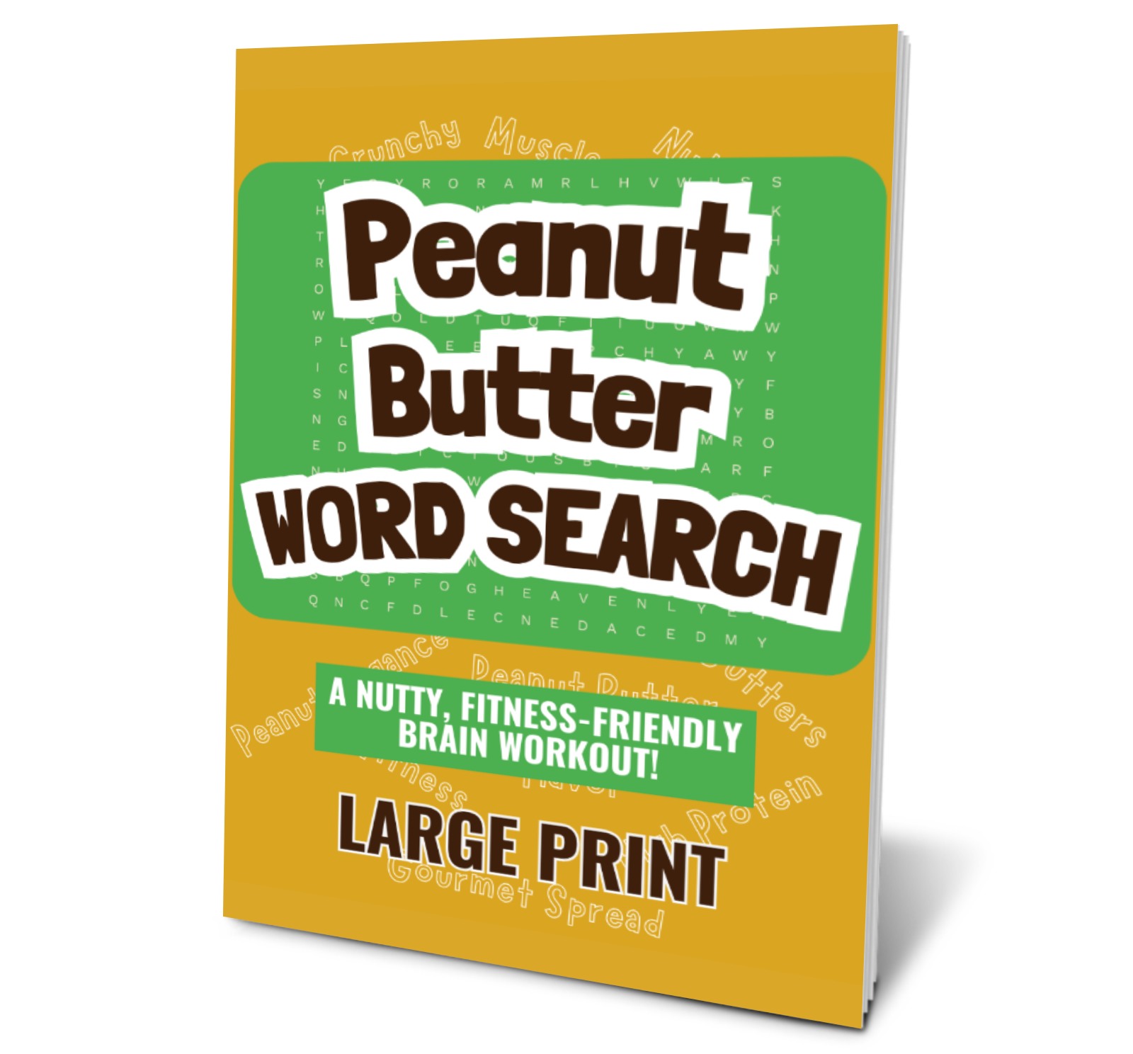Peanut Butter Word Search: A nutty, fitness-friendly brain workout!