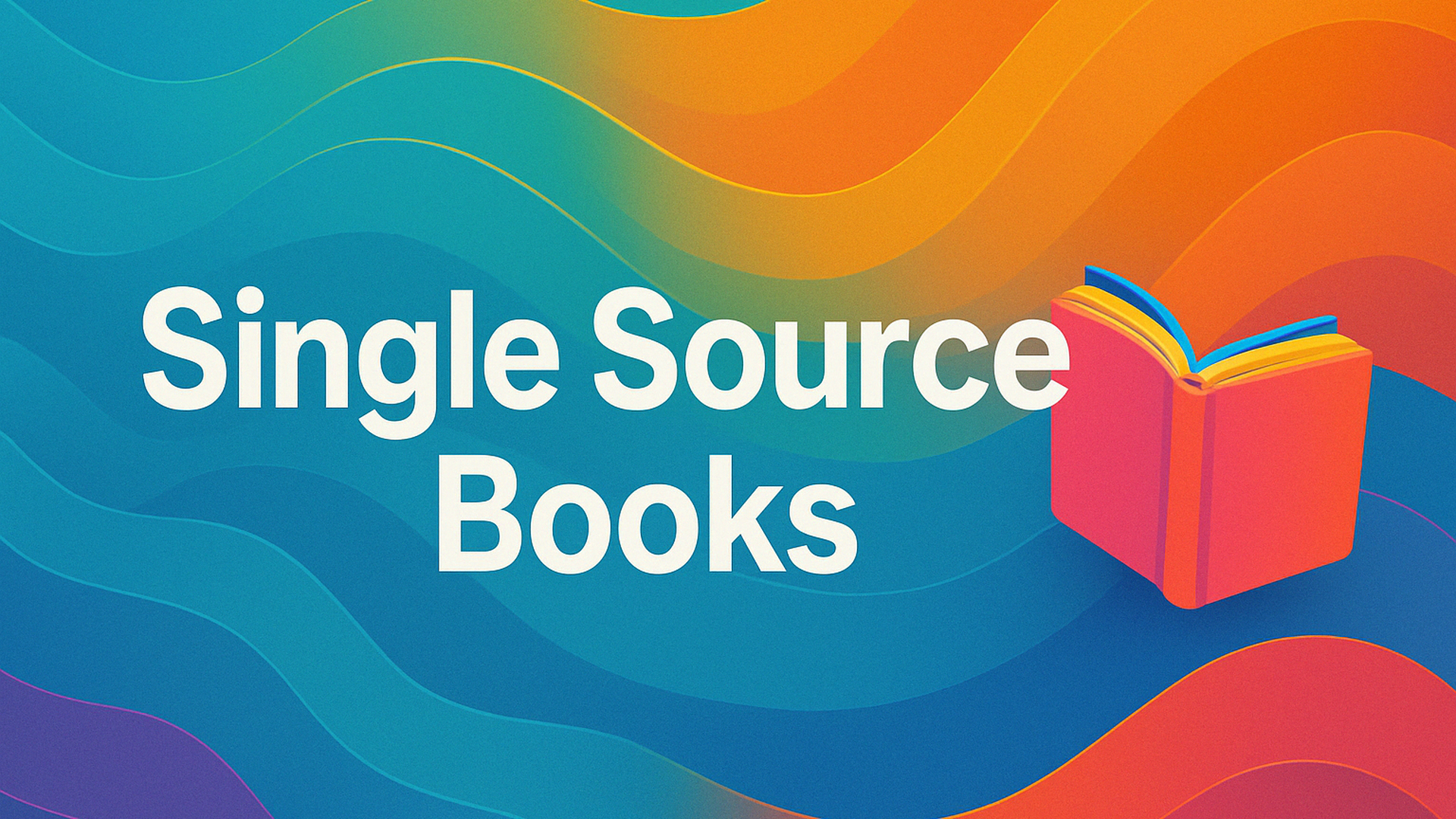 Single Source Books hero collage of books, ideas, and smart finds
