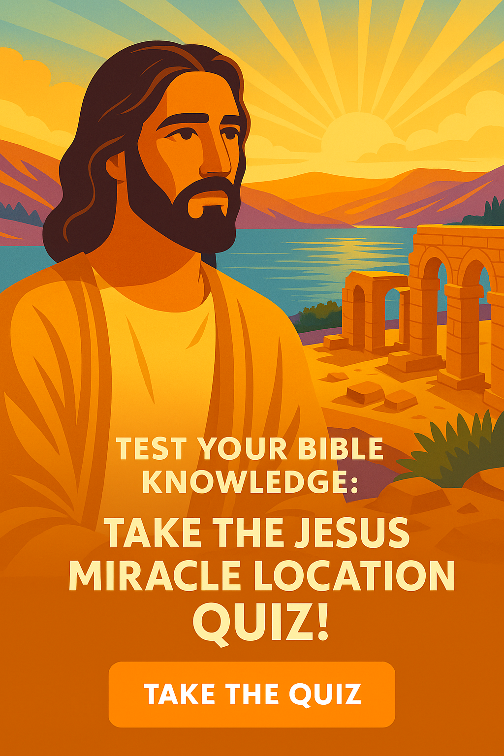 Jesus Miracle Locations Quiz Banner