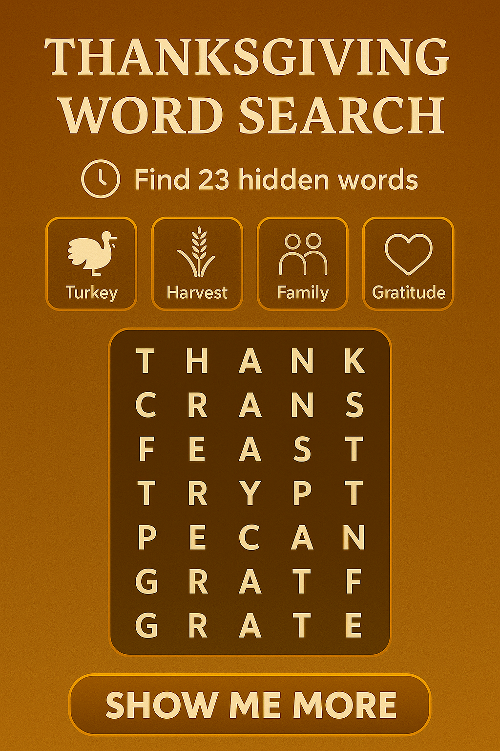 Thanksgiving celebration ideas