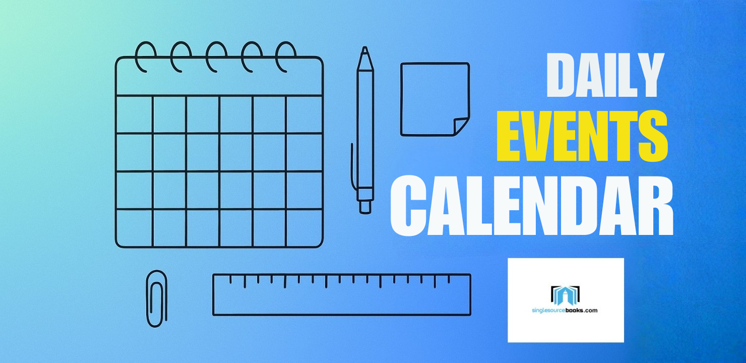Daily Events Calendar - Single Source Books