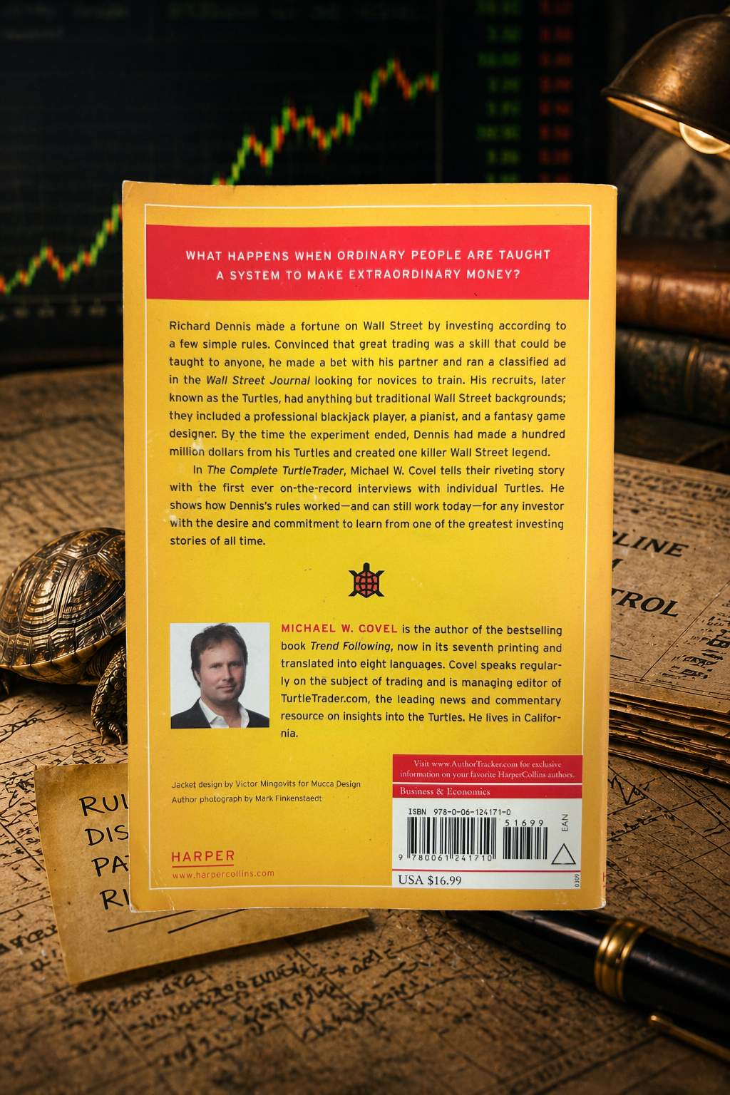 The Complete TurtleTrader Back Cover