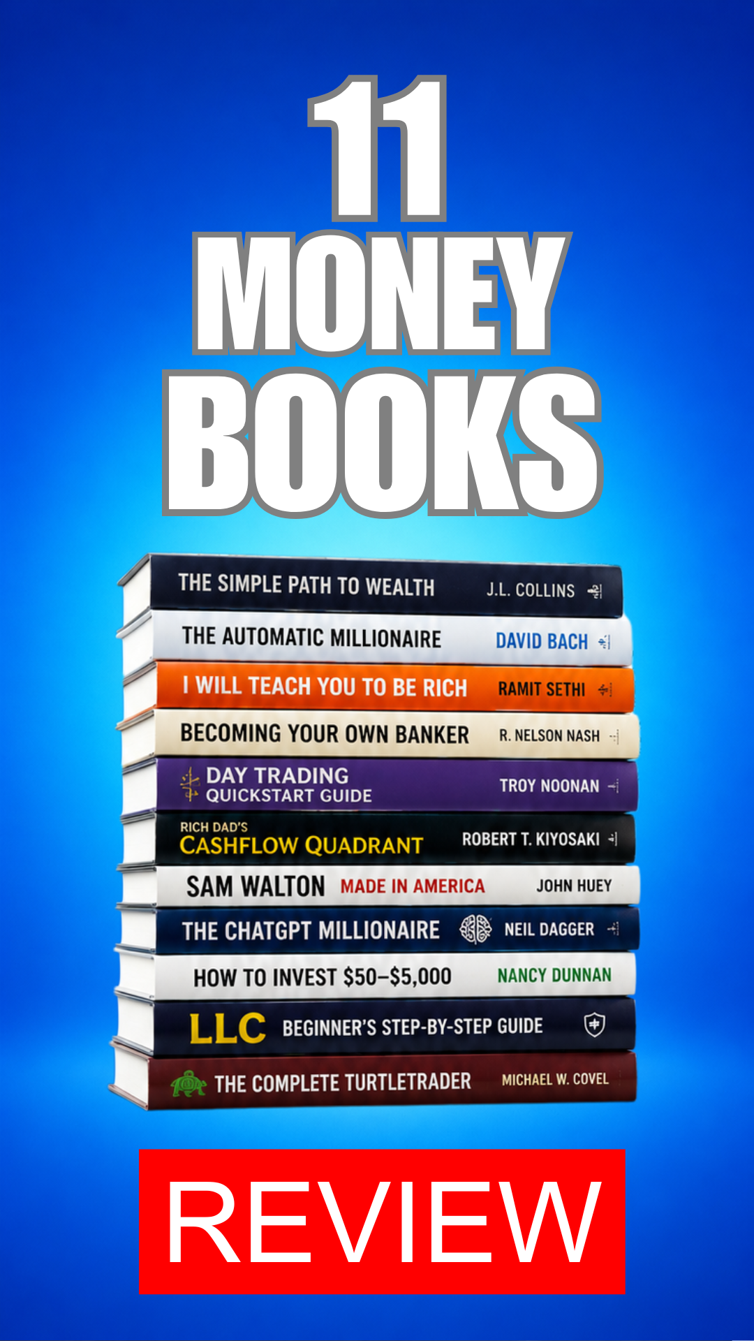 11 Money Books Review cover