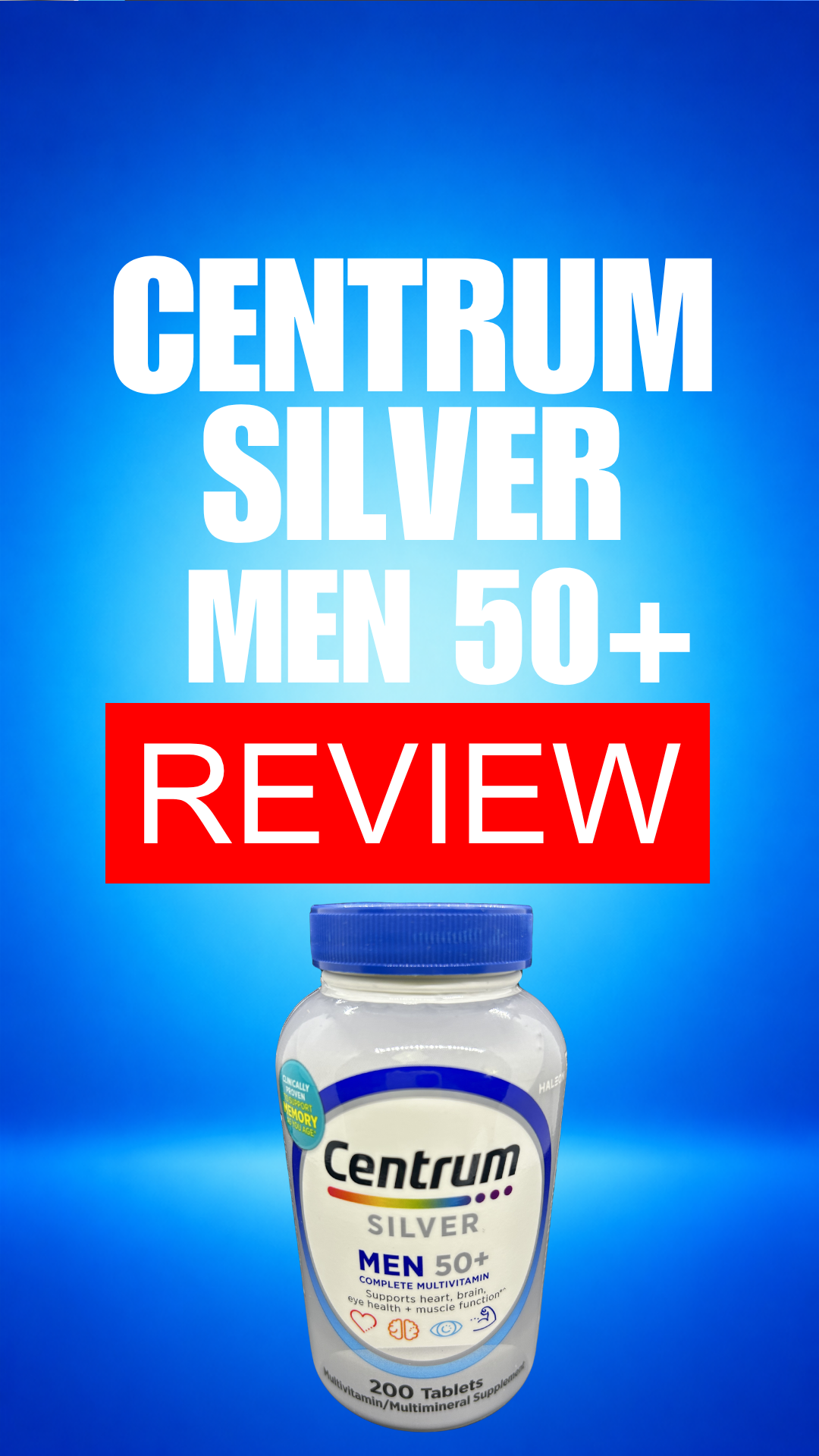 Centrum Silver Men 50 Plus video review cover