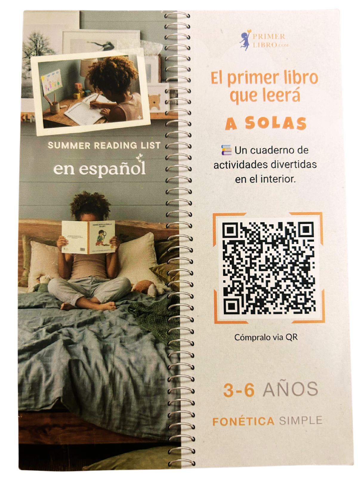 Primer Libro Spanish stories for summer reading for children ages 3 to 6